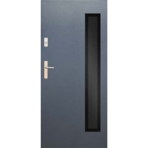 Ocelové venkovní dveře WIKĘD GLASS DESIGN GD01C