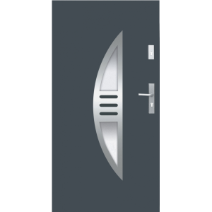 Ocelové venkovní dveře WIKĘD - VZOR 24