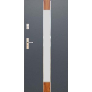 Vnější hliníkové dveře WIKĘD FUTURE INOX FI06A