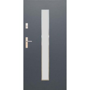 Vnější hliníkové dveře WIKĘD FUTURE INOX FI08A