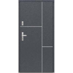 Vnější hliníkové dveře WIKĘD FUTURE INOX FI13